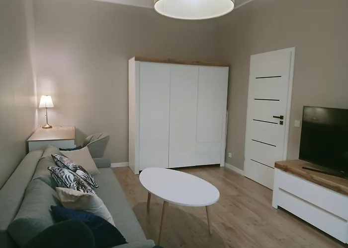Z Widokiem, Wygodny Z Sypialnią, Kuchnią I Salonem, 47m2, Bezpłatny Garaż Apartament